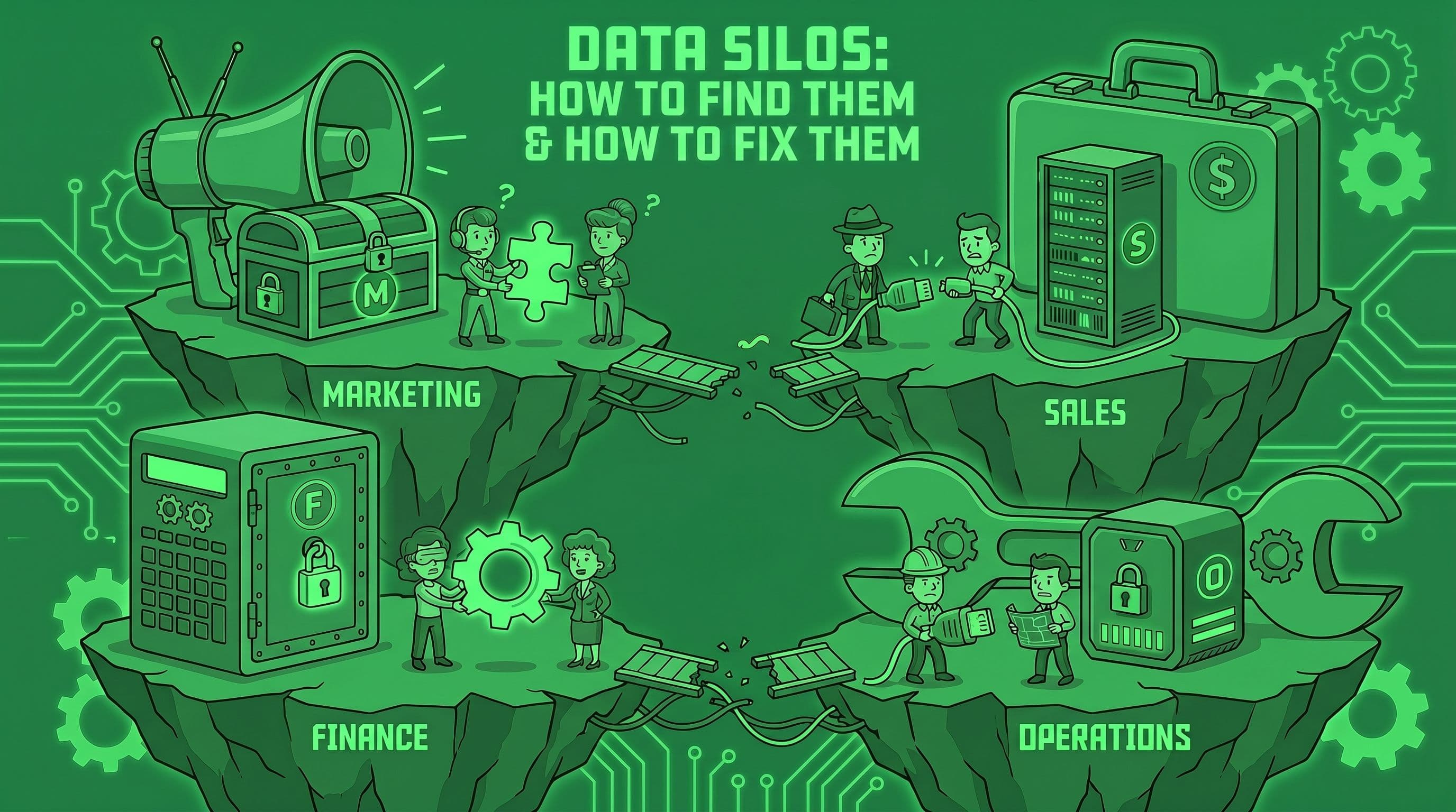 Data Silos: How to Find Them & How to Fix Them